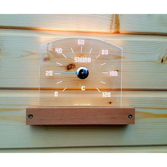 Bath and sauna thermometer with backlight Nikkarien (Finland) 46300 Bath and sauna thermometer with backlight Nikkarien (Finland) 46300