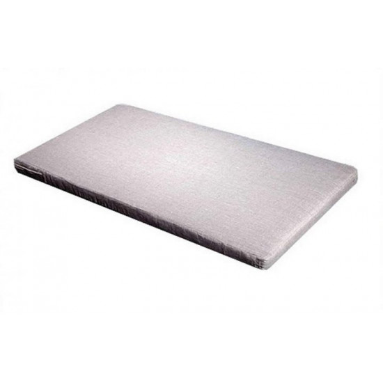 Winter/summer crib mattress 60x120x7 (linen fabric), gray Winter/summer crib mattress 60x120x7 (linen fabric), gray