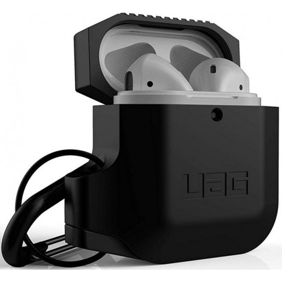 Чохол UAG Silicone для Apple AirPods Black (10185E114040) Чохол UAG Silicone для Apple AirPods Black (10185E114040)