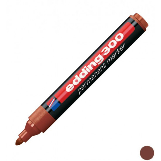 Edding Permanent marker 1.5-3 mm brown (e-300/07)