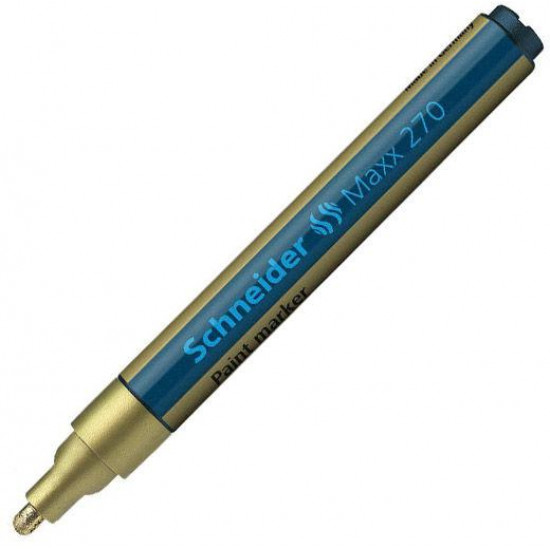 Маркер Schneider Maxx 1-3 мм золотой (S127053) Маркер Schneider Maxx 1-3 мм золотой (S127053)