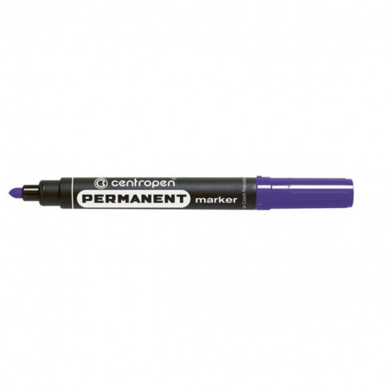 Marker Centropen Permanent 2.5 mm purple (8566/08) Marker Centropen Permanent 2.5 mm purple (8566/08)