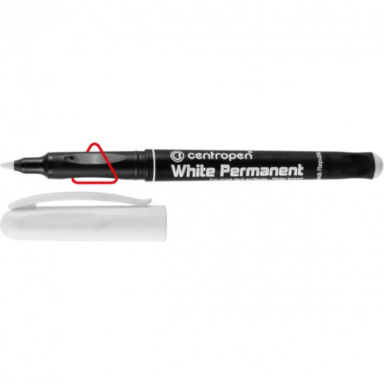 Marker Centropen Permanent 1.2 mm white (2686/11) Marker Centropen Permanent 1.2 mm white (2686/11)