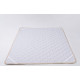 Merino wool mattress cover 220x200 Goodnight Store color Gray / White with gray stripes Merino wool mattress cover 220x200 Goodnight Store color Gray / White with gray stripes