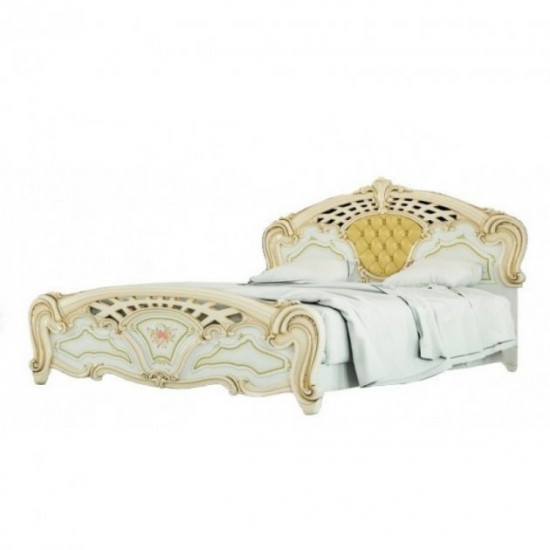 Bed Light furniture Carmen New Lux pinot patina beige + frame SM 160x200 Bed Light furniture Carmen New Lux pinot patina beige + frame SM 160x200