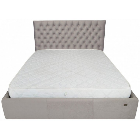 Кровать Cambridge Standart 140 х 200 см Amore 31 Серая Кровать Cambridge Standart 140 х 200 см Amore 31 Серая