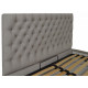 Кровать Cambridge Standart 140 х 200 см Amore 31 Серая Кровать Cambridge Standart 140 х 200 см Amore 31 Серая