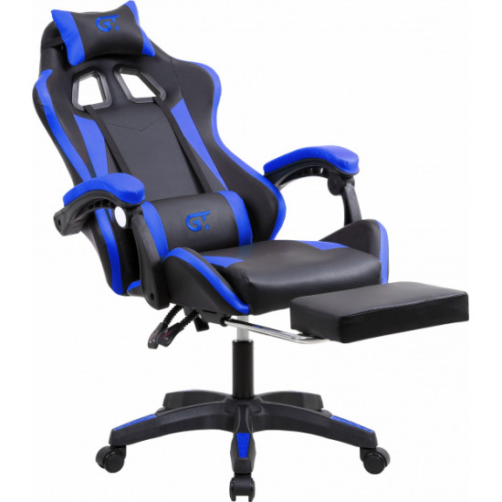 Крісло для геймерів GT Racer X-2323 Black/Blue Крісло для геймерів GT Racer X-2323 Black/Blue