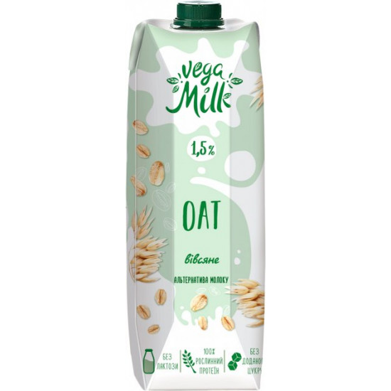 Напиток Vega Milk овсяный ультрапастеризованный 950 мл (4820192262040) Напиток Vega Milk овсяный ультрапастеризованный 950 мл (4820192262040)