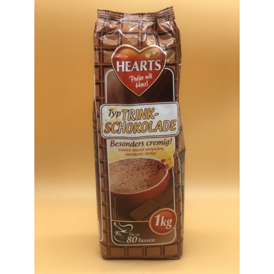 Гарячий питний шоколад Hearts Trink Schokolade 1 кг