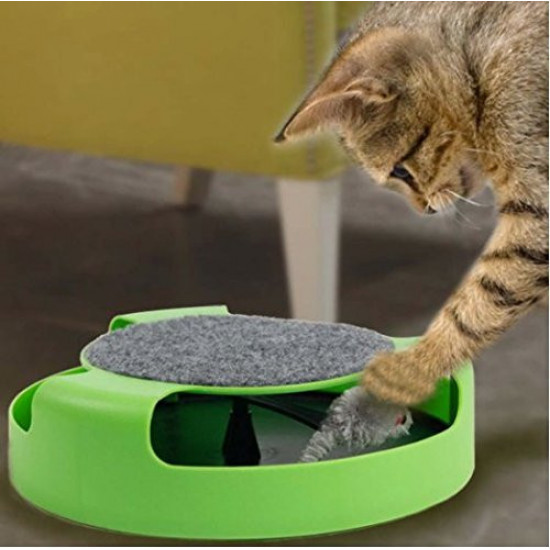 Игрушка для кота Кот и Мышь Fine Pet (0609ОК) Игрушка для кота Кот и Мышь Fine Pet (0609ОК)