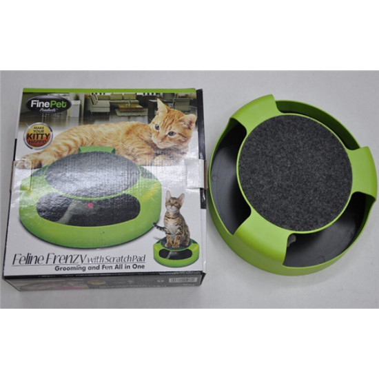 Игрушка для кота Кот и Мышь Fine Pet (0609ОК) Игрушка для кота Кот и Мышь Fine Pet (0609ОК)