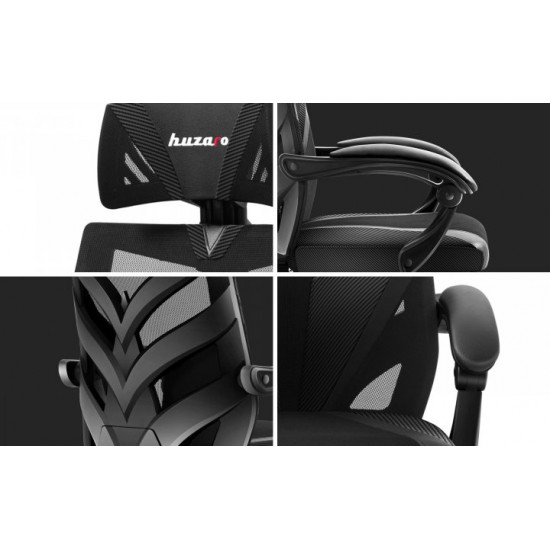 Геймерське крісло HUZARO COMBAT 5.0 Black Геймерське крісло HUZARO COMBAT 5.0 Black