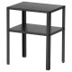Приліжкова тумба KNARREVIK IKEA 303.811.83 чорний Приліжкова тумба KNARREVIK IKEA 303.811.83 чорний