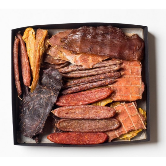 Набор мясных снеков MrSnack дегустационный Макс 900г Набор мясных снеков MrSnack дегустационный Макс 900г