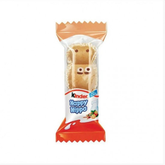 Вафлі Kinder Happy Hippo Hazelnut з горіховим кремом 20.7 г Вафлі Kinder Happy Hippo Hazelnut з горіховим кремом 20.7 г
