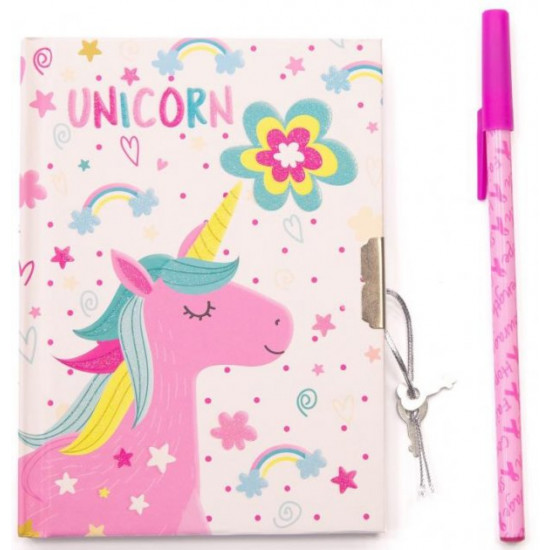 Children's notebook Malevaro in gift box with pen Cute unicorn (641956-A) (6931164701356) Children's notebook Malevaro in gift box with pen Cute unicorn (641956-A) (6931164701356)