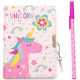 Children's notebook Malevaro in gift box with pen Cute unicorn (641956-A) (6931164701356) Children's notebook Malevaro in gift box with pen Cute unicorn (641956-A) (6931164701356)