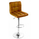 Bar chair chrome/eco leather Daniel Group SDM Brown Bar chair chrome/eco leather Daniel Group SDM Brown