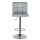 Bar chair chrome/eco leather Daniel Group SDM Gray Bar chair chrome/eco leather Daniel Group SDM Gray
