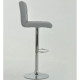 Bar chair chrome/eco leather Daniel Group SDM Gray Bar chair chrome/eco leather Daniel Group SDM Gray