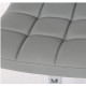 Bar chair chrome/eco leather Daniel Group SDM Gray Bar chair chrome/eco leather Daniel Group SDM Gray