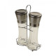 Salt and pepper mills on Supretto stand (Art. 5828) Salt and pepper mills on Supretto stand (Art. 5828)