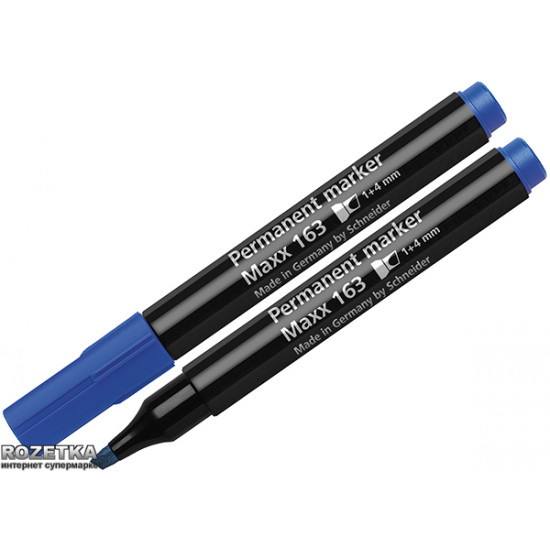 Marker set 10 pcs permanent Schneider 1-3 mm Blue (S116003) Marker set 10 pcs permanent Schneider 1-3 mm Blue (S116003)