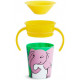 Чашка-непроливайка Munchkin Miracle 360 ° Trainer cup Слон 177 мл (05177201.01) Чашка-непроливайка Munchkin Miracle 360 ° Trainer cup Слон 177 мл (05177201.01)