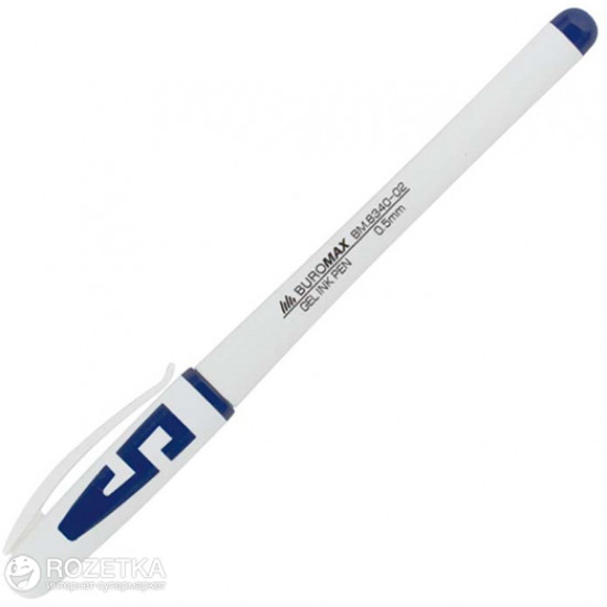 Set of gel pens 12 pcs Buromax Blue 0.5 mm (BM.8340-02) Set of gel pens 12 pcs Buromax Blue 0.5 mm (BM.8340-02)