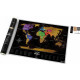 Скретч-карта світу 1DEA.me Travel Map Black World (BW) Скретч-карта світу 1DEA.me Travel Map Black World (BW)