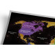 Скретч-карта світу 1DEA.me Travel Map Black World (BW) Скретч-карта світу 1DEA.me Travel Map Black World (BW)