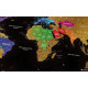 Скретч-карта світу 1DEA.me Travel Map Black World (BW) Скретч-карта світу 1DEA.me Travel Map Black World (BW)