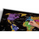 Скретч-карта світу 1DEA.me Travel Map Black World (BW) Скретч-карта світу 1DEA.me Travel Map Black World (BW)
