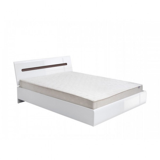 Double bed for the bedroom made of chipboard 180*200 Azteca Gerbor with lamella frame Double bed for the bedroom made of chipboard 180*200 Azteca Gerbor with lamella frame