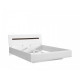 Double bed for the bedroom made of chipboard 180*200 Azteca Gerbor with lamella frame Double bed for the bedroom made of chipboard 180*200 Azteca Gerbor with lamella frame