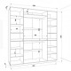 Hinged wardrobe FlashNika Hold 45 Nymphea alba Hinged wardrobe FlashNika Hold 45 Nymphea alba