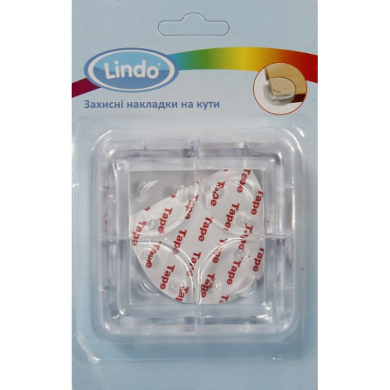 Lindo corner covers 4 pcs (6930210009491) Lindo corner covers 4 pcs (6930210009491)