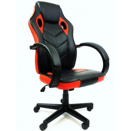 Геймерське, комп'ютерне крісло Infinito Gaming Чорно-червоне