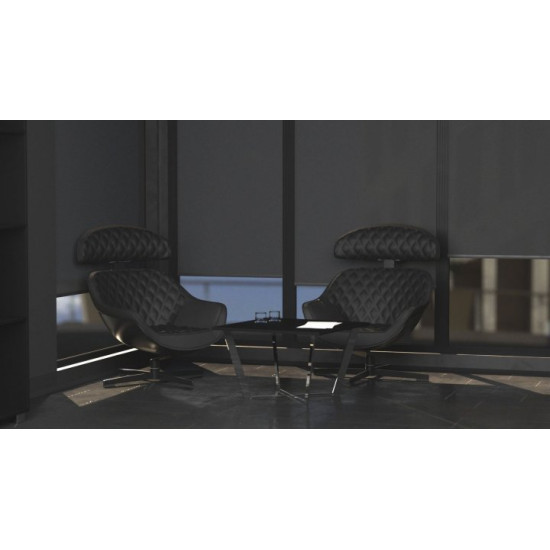 Крісло KULIK SYSTEM Prime Black екошкіра Крісло KULIK SYSTEM Prime Black екошкіра