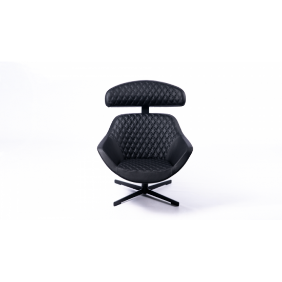 Крісло KULIK SYSTEM Prime Black екошкіра Крісло KULIK SYSTEM Prime Black екошкіра