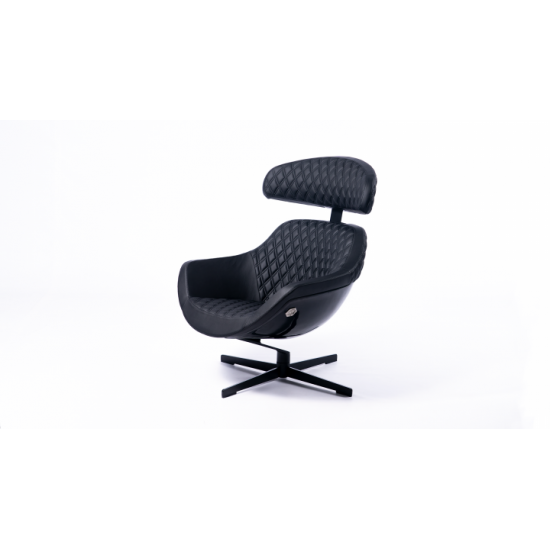 Крісло KULIK SYSTEM Prime Black екошкіра Крісло KULIK SYSTEM Prime Black екошкіра