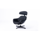 Крісло KULIK SYSTEM Prime Black екошкіра Крісло KULIK SYSTEM Prime Black екошкіра