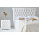 Double bed with lifting mechanism 160x200 Chester Embawood Chipboard/fibreboard/artificial leather color white Double bed with lifting mechanism 160x200 Chester Embawood Chipboard/fibreboard/artificial leather color white