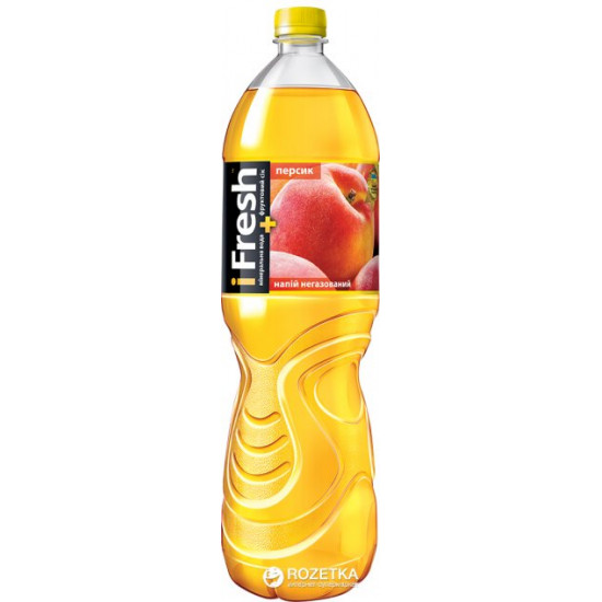 Упаковка сокового напою iFresh Персик 1.5 л х 6 пляшок (4820159360482) Упаковка сокового напою iFresh Персик 1.5 л х 6 пляшок (4820159360482)