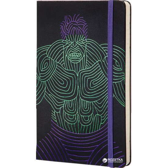 Moleskine Avengers Notebook 13 x 21 cm 240 Lined Pages Hulk (8055002852715)