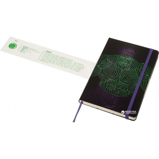 Moleskine Avengers Notebook 13 x 21 cm 240 Lined Pages Hulk (8055002852715)