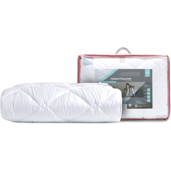 Quilted mattress cover IDEIA Home Collection Lux Elite with edge 200x200 cm White (4820182655531) Quilted mattress cover IDEIA Home Collection Lux Elite with edge 200x200 cm White (4820182655531)