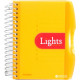  Блокнот Mintra Lights A6 в линейку 150 листов Оранжевый (982293)