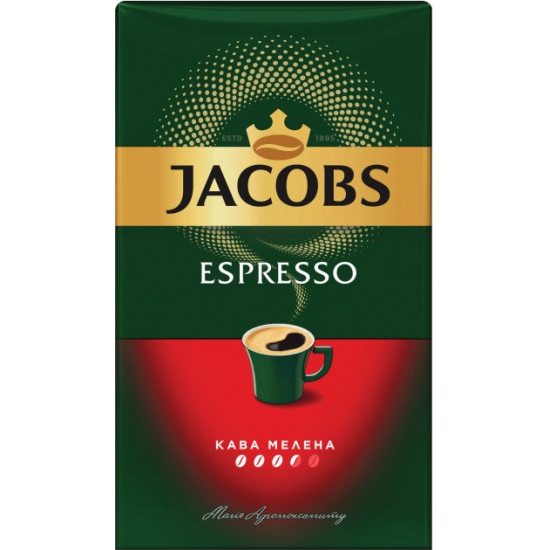 Кава мелена Jacobs Espresso 450 г (8714599106969) Кава мелена Jacobs Espresso 450 г (8714599106969)